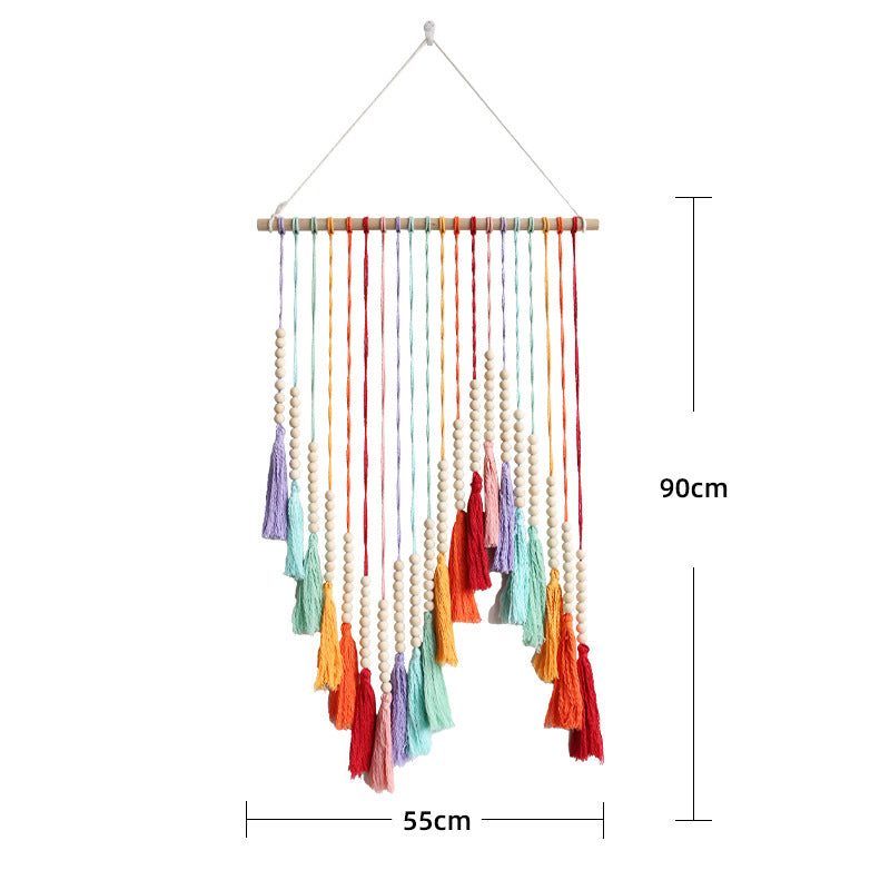 BowLift | Handmade Colorful Tassel Macrame Wall Hanging for Home Decoration