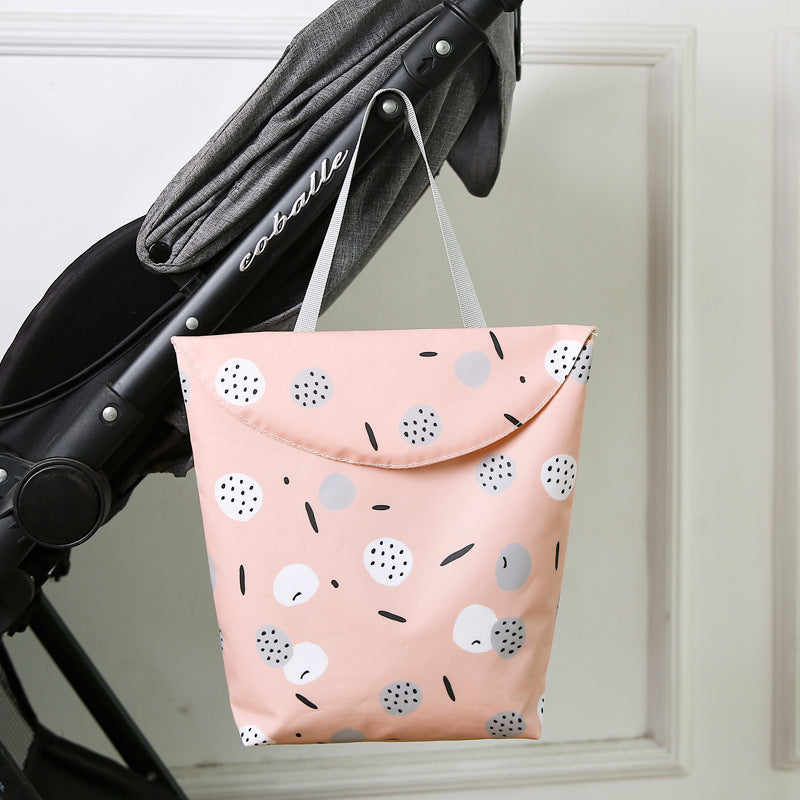 Funny Duck Motif Shopping Bag Bowlift