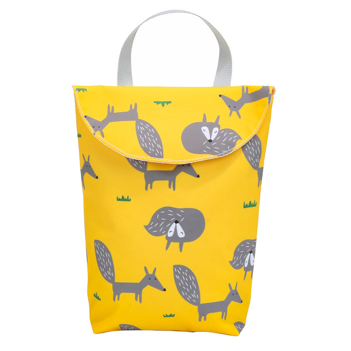 Funny Duck Motif Shopping Bag Bowlift
