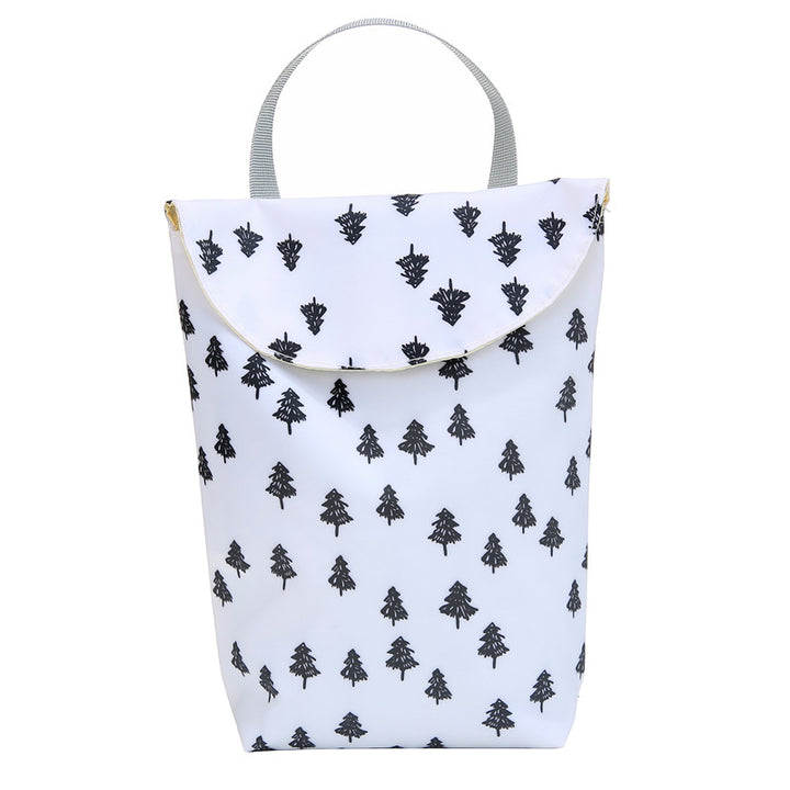 Funny Duck Motif Shopping Bag Bowlift
