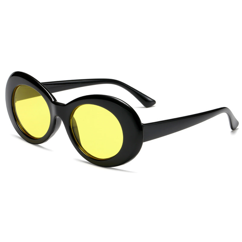 Ladies fashionable oval sunglasses Bowlift