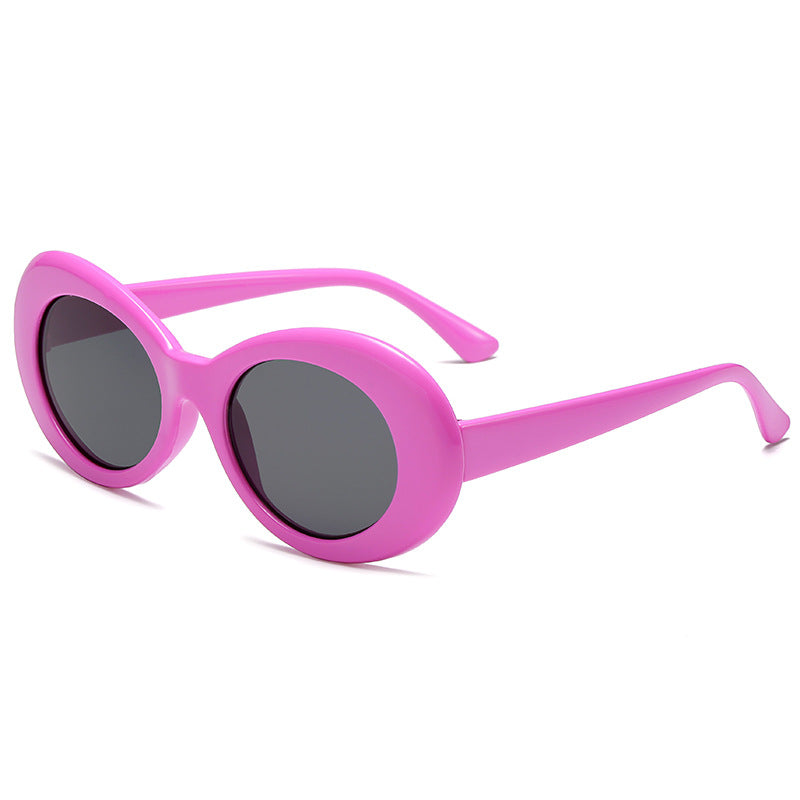 Ladies fashionable oval sunglasses Bowlift