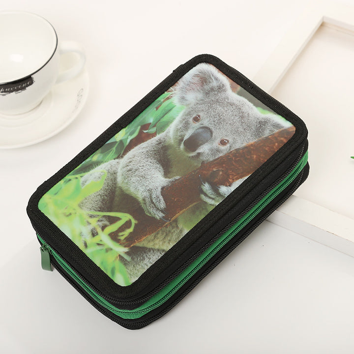 Wildlife-Themed Art Pouch