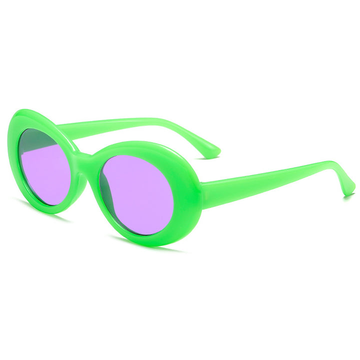 Ladies fashionable oval sunglasses Bowlift