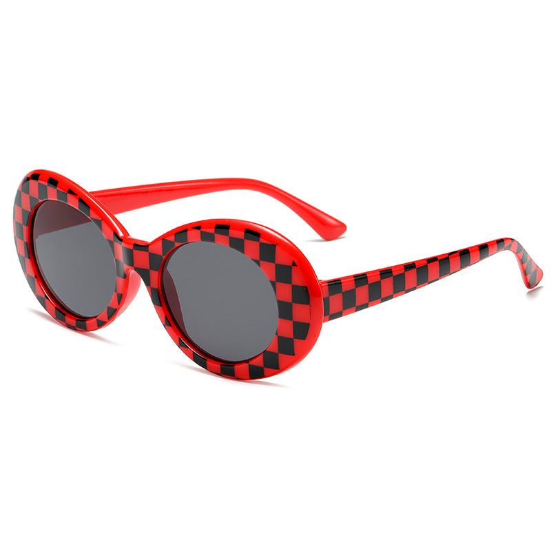 Ladies fashionable oval sunglasses Bowlift