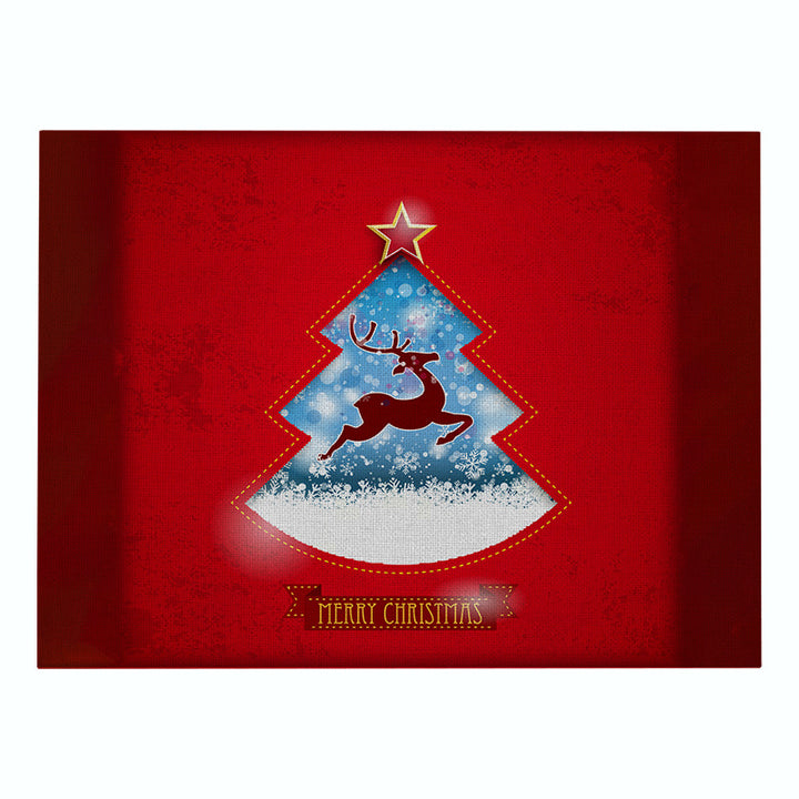 Decorative Santa Belt Rectangle Placemat