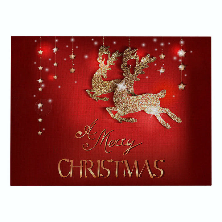 Decorative Santa Belt Rectangle Placemat
