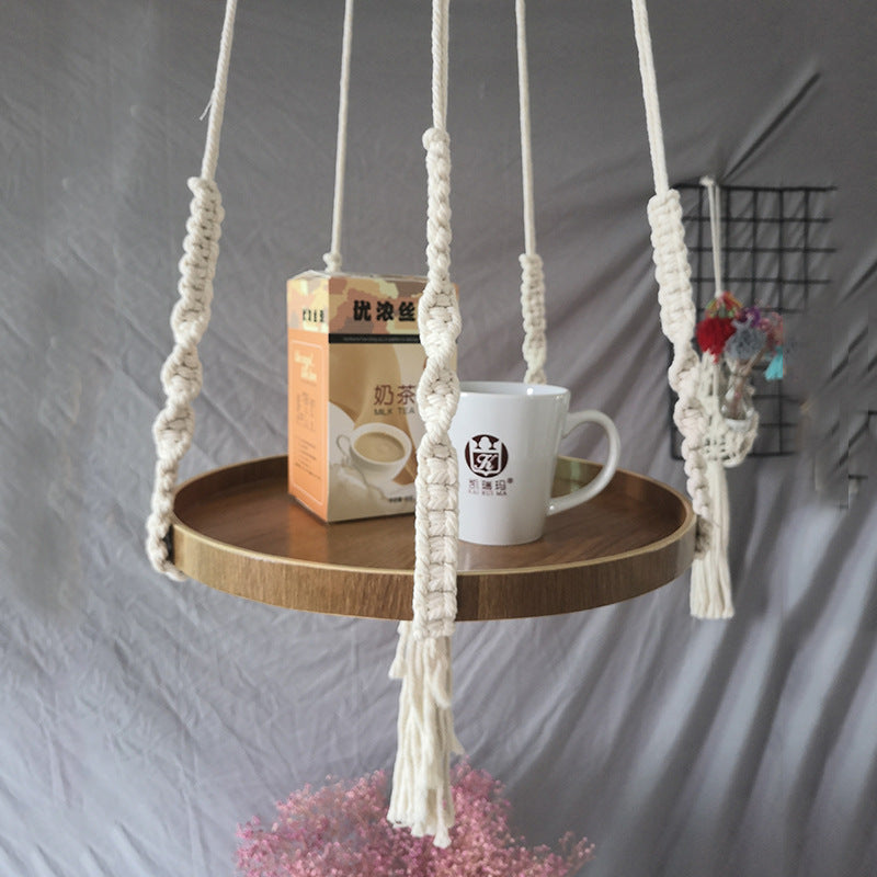Hanging Macrame Shelf Bowlift