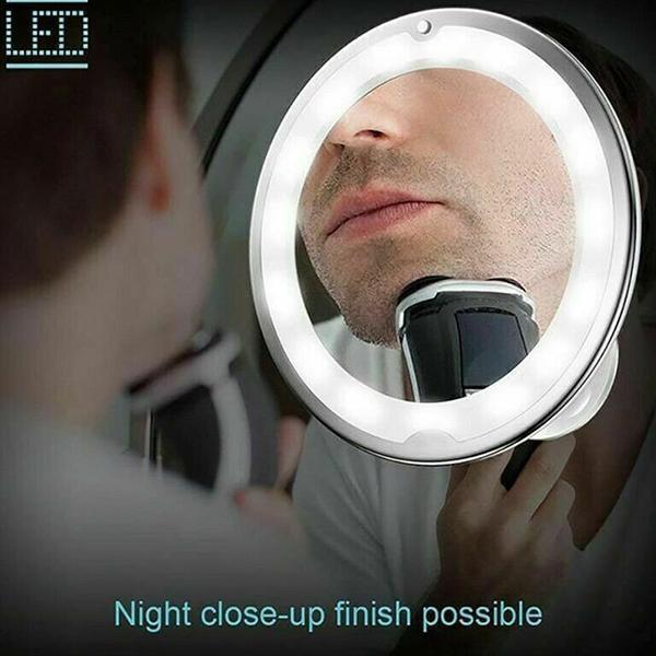 BowLift | 10x magnification LED illuminated makeup mirror