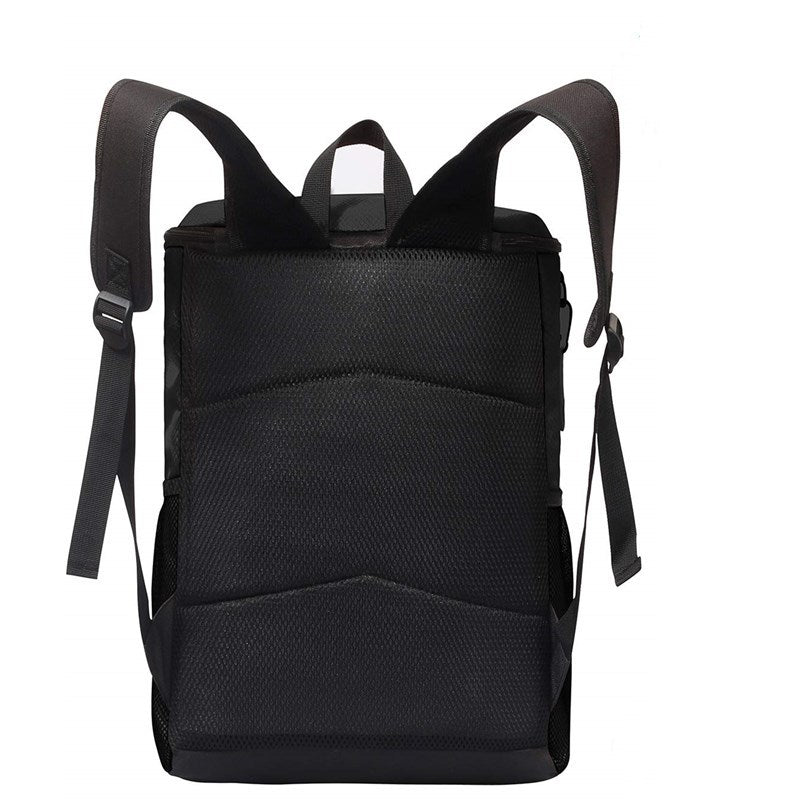 Unisex cool backpack with insulated interior compartment, flexible carrying comfort, and organized front pocket Bowlift