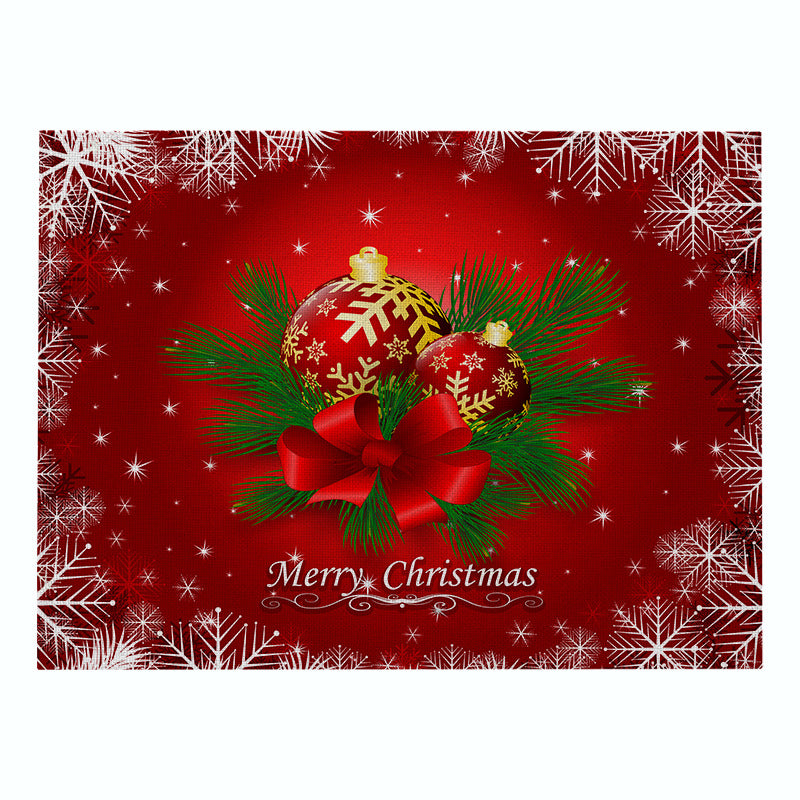 Decorative Santa Belt Rectangle Placemat