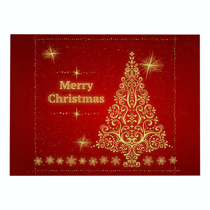 Decorative Santa Belt Rectangle Placemat