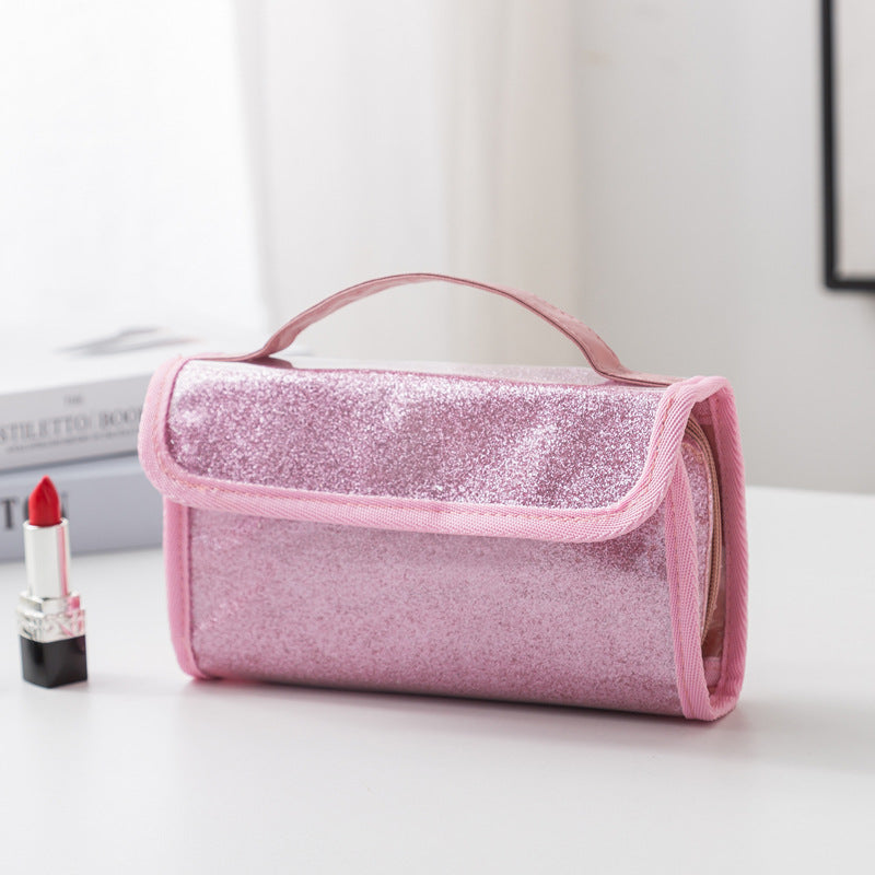 Glittery Travel Makeup Organizer Bowlift