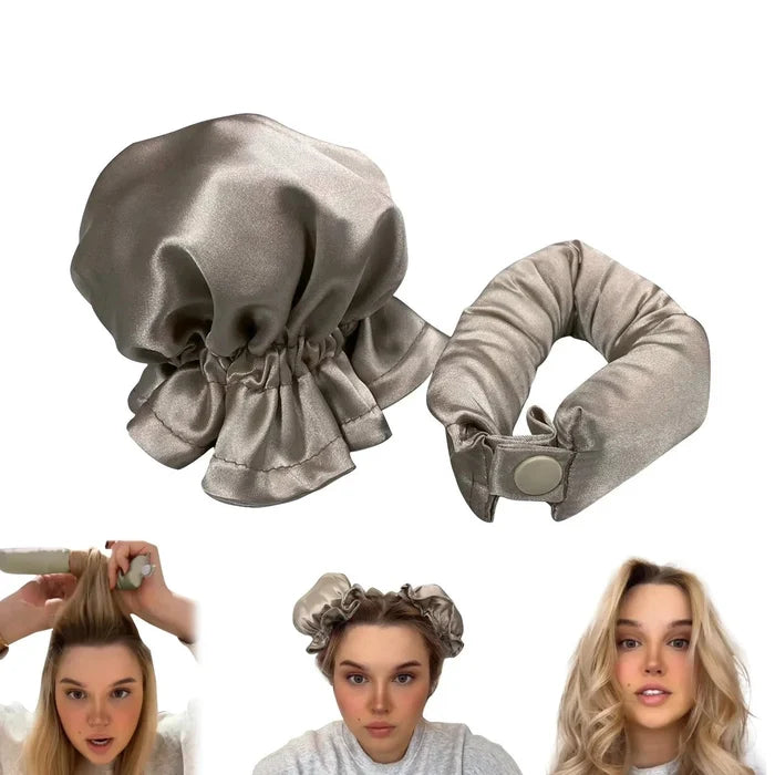 BowLift | Satin Heatless Curling Buns Set