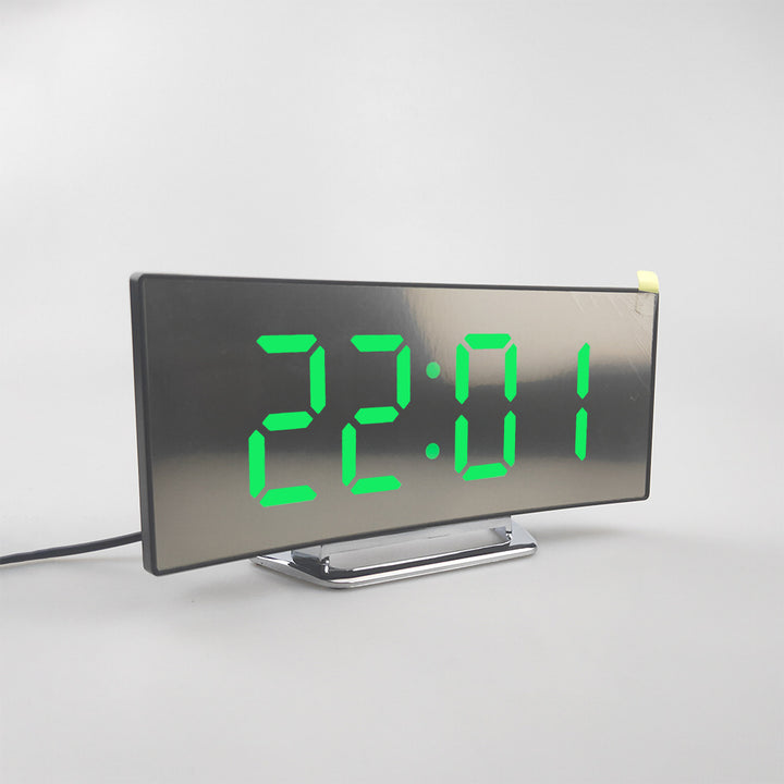 Digital LED Alarm Clock in Modern Design Bowlift