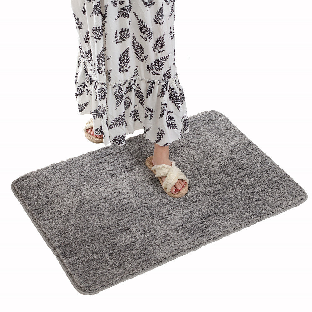 Plush Bath Mat Bowlift