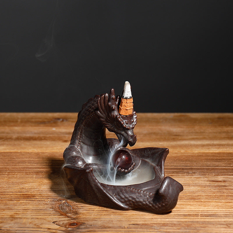 Decorative Dragon Incense Burner