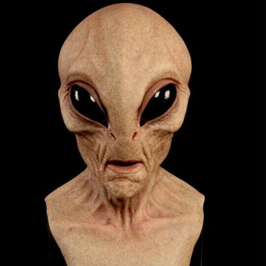 Alien-Mask | Realistic Halloween Costume Accessories | Bowlift