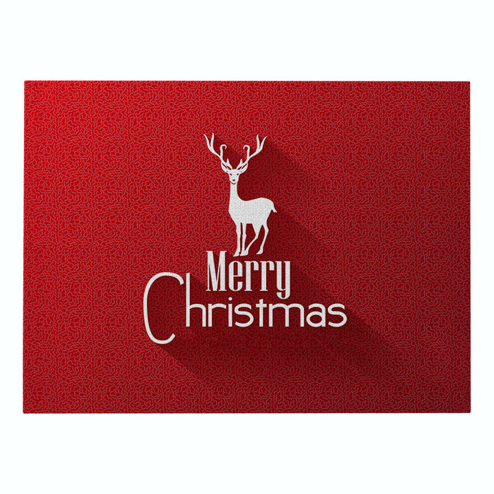 Decorative Santa Belt Rectangle Placemat