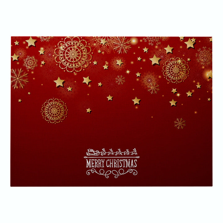 Decorative Santa Belt Rectangle Placemat