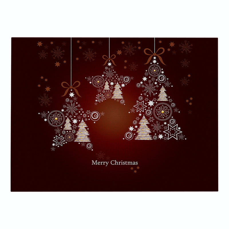 Decorative Santa Belt Rectangle Placemat