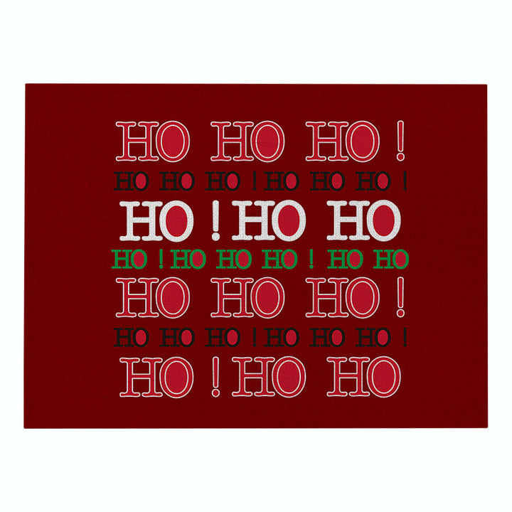 Decorative Santa Belt Rectangle Placemat