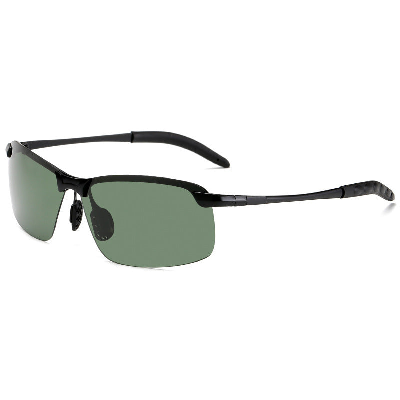 Men's sporty sunglasses with polarized lenses and flexible frame Bowlift