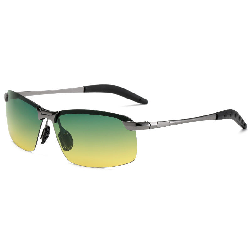 Men's sporty sunglasses with polarized lenses and flexible frame Bowlift