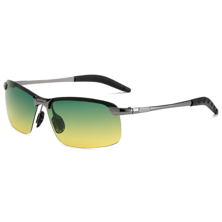 Men's sporty sunglasses with polarized lenses and flexible frame Bowlift