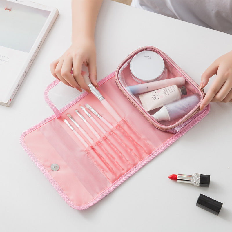 Glittery Travel Makeup Organizer Bowlift