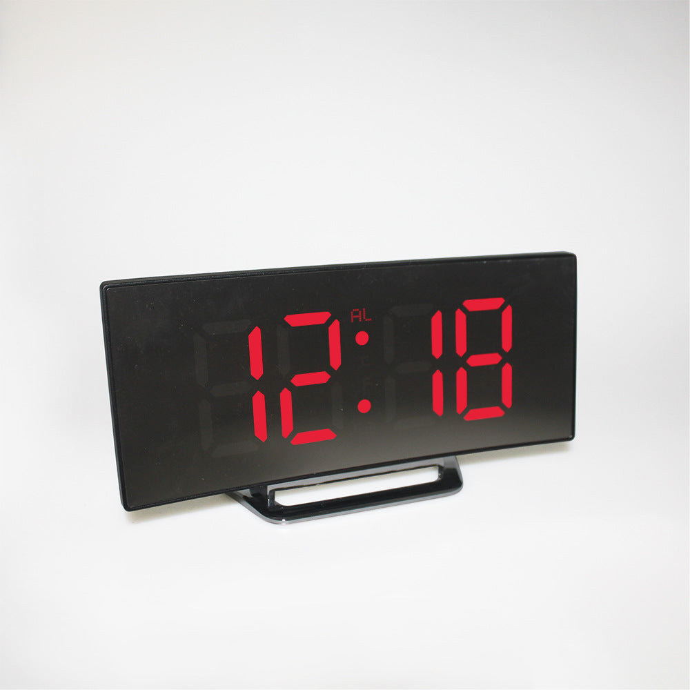 Digital LED Alarm Clock in Modern Design Bowlift