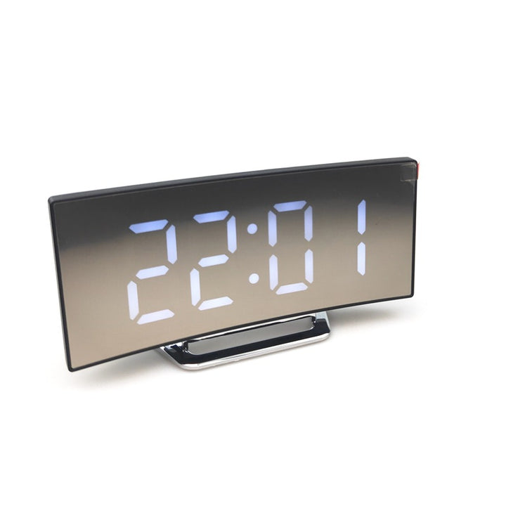 Digital LED Alarm Clock in Modern Design Bowlift