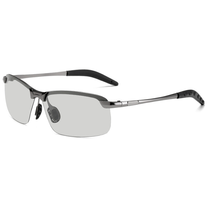 Men's sporty sunglasses with polarized lenses and flexible frame Bowlift