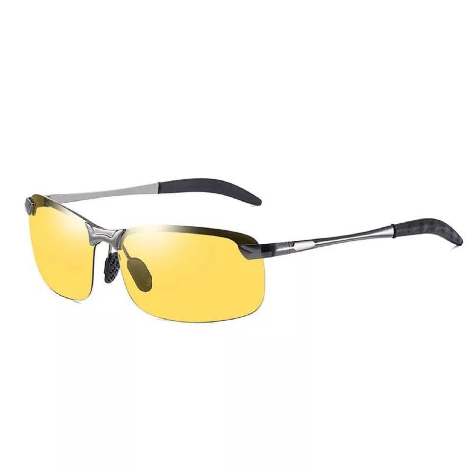 Men's sporty sunglasses with polarized lenses and flexible frame Bowlift