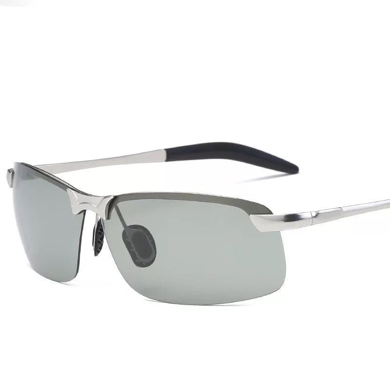 Men's sporty sunglasses with polarized lenses and flexible frame Bowlift