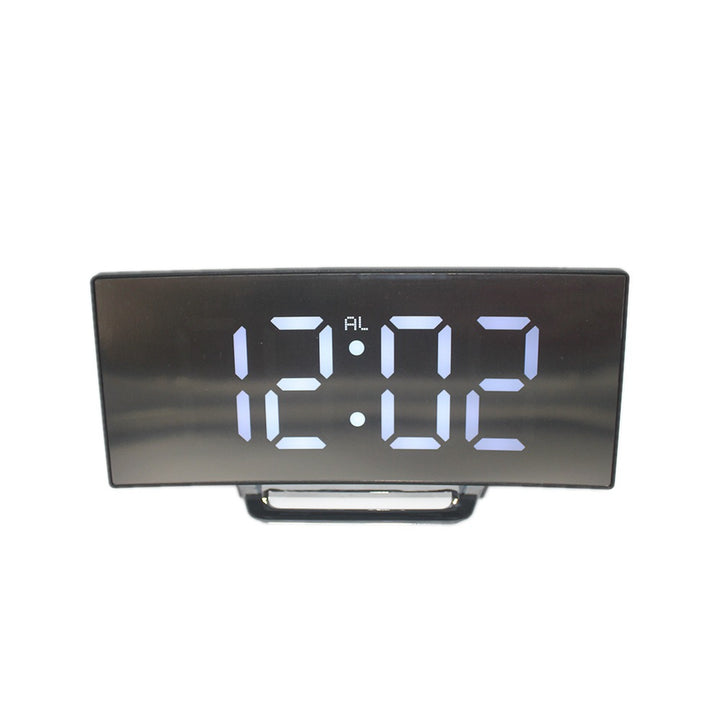 Digital LED Alarm Clock in Modern Design Bowlift