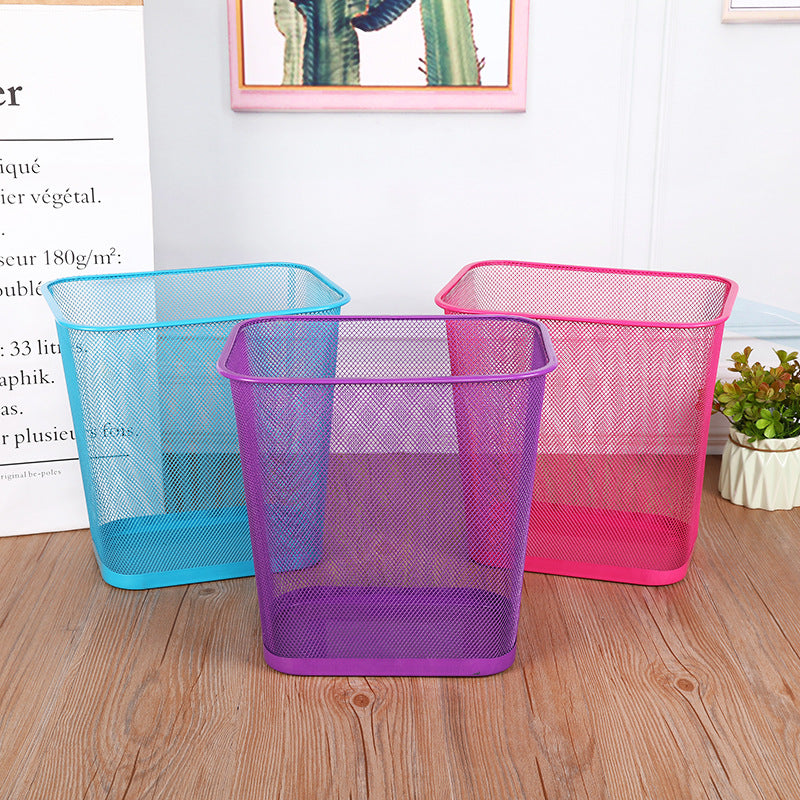 Stylish Wire Mesh Wastebasket Bowlift