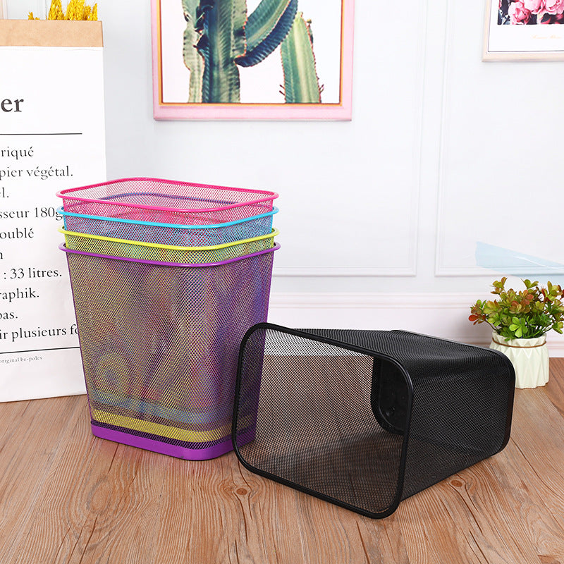 Stylish Wire Mesh Wastebasket Bowlift