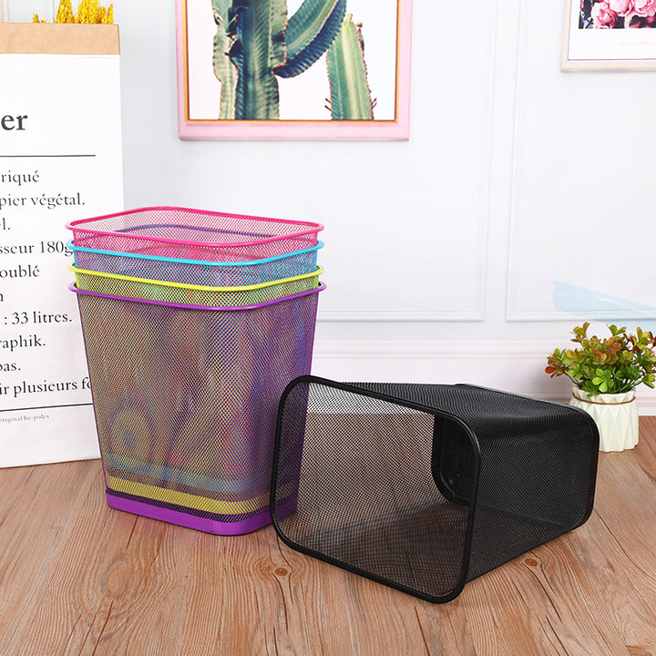 Stylish Wire Mesh Wastebasket Bowlift