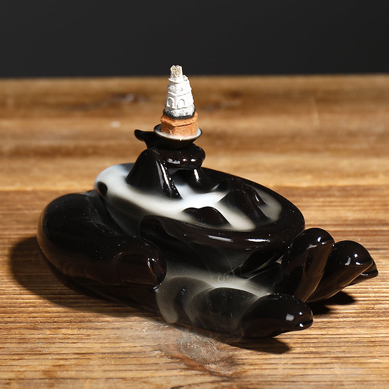 Tranquil Mountain-Scenic Incense Holder