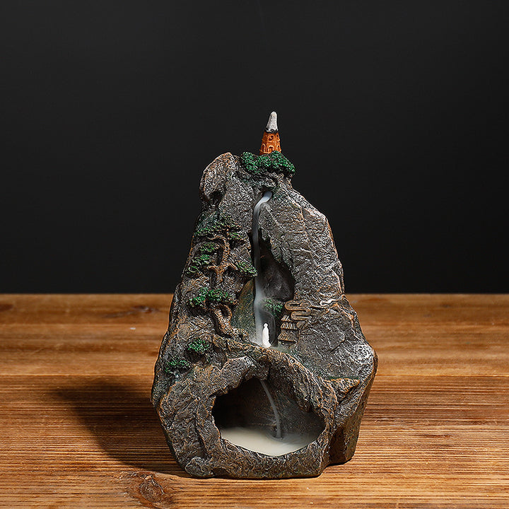 Decorative Waterfall Incense Holder