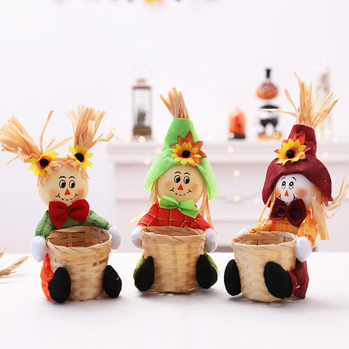 Decorative Harvest Scarecrow Doll