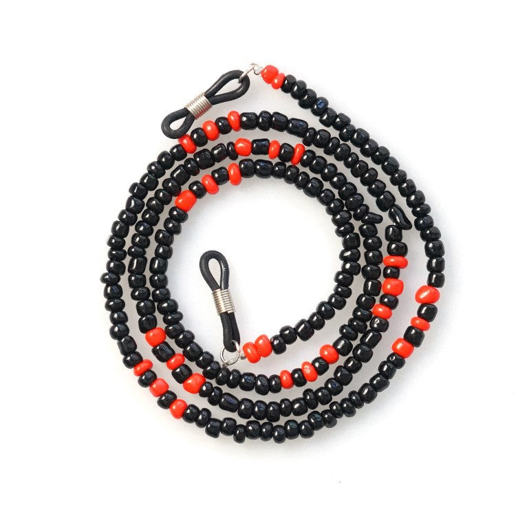 Beaded Eyewear Retainer Bowlift