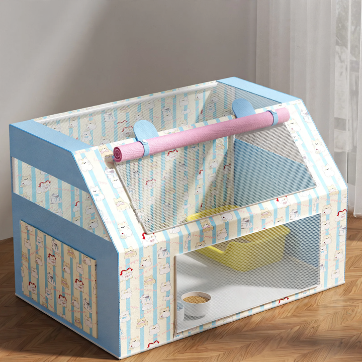 Breathable cat litter box in different sizes