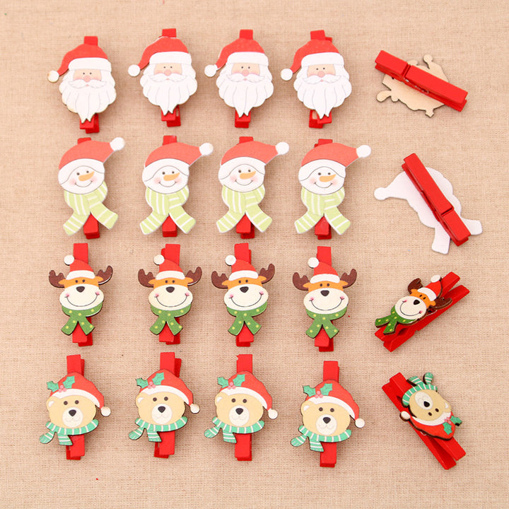 Decorative Christmas Themed Clip Set Bowlift
