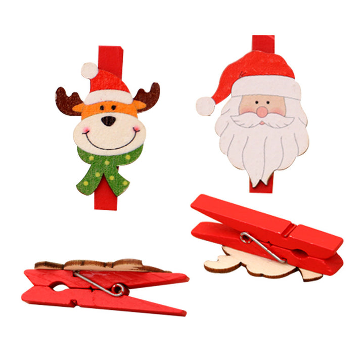 Decorative Christmas Themed Clip Set Bowlift