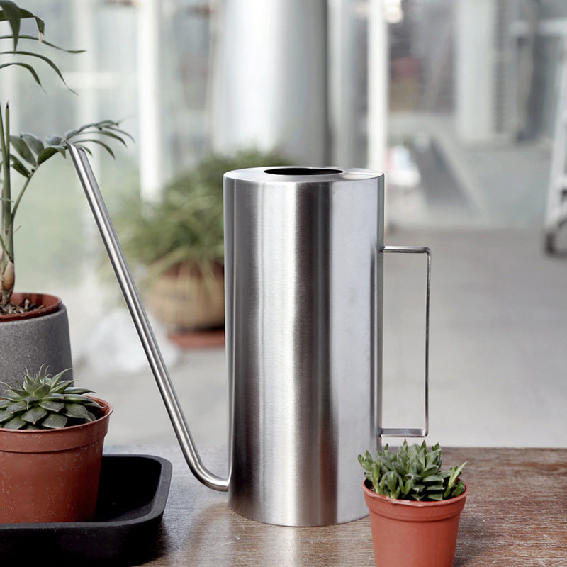 Stylish Stainless Steel Watering Can