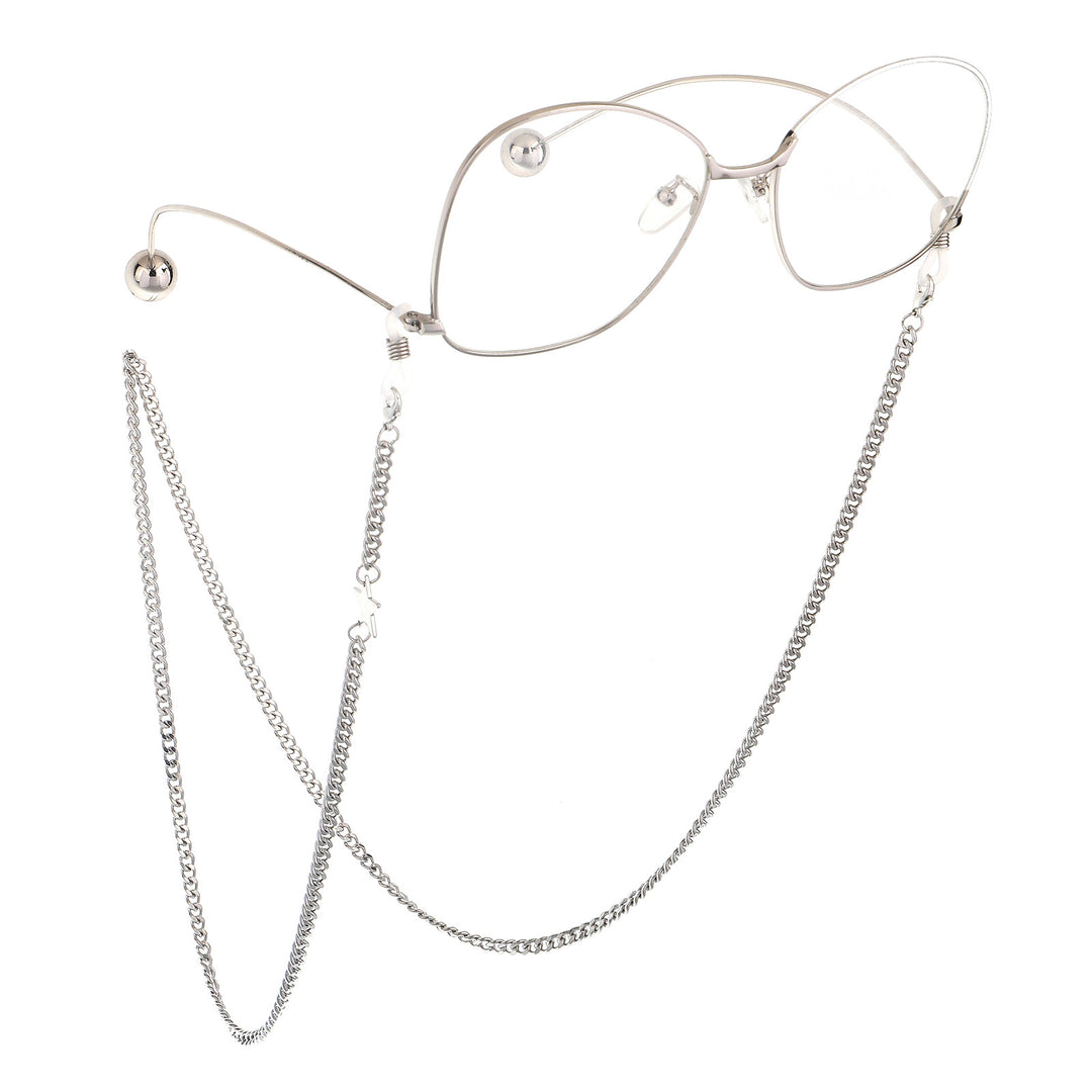 Star-Decorated Eyewear Chain Bowlift