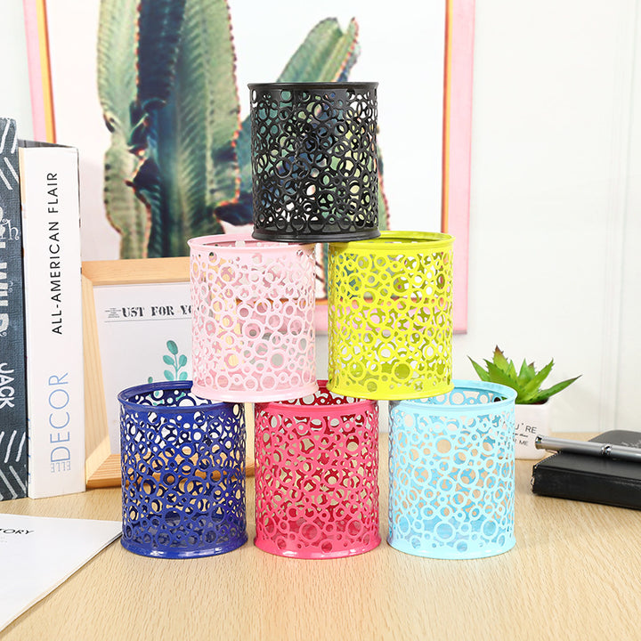 Elegant Decorative Metal Pen Holder Bowlift