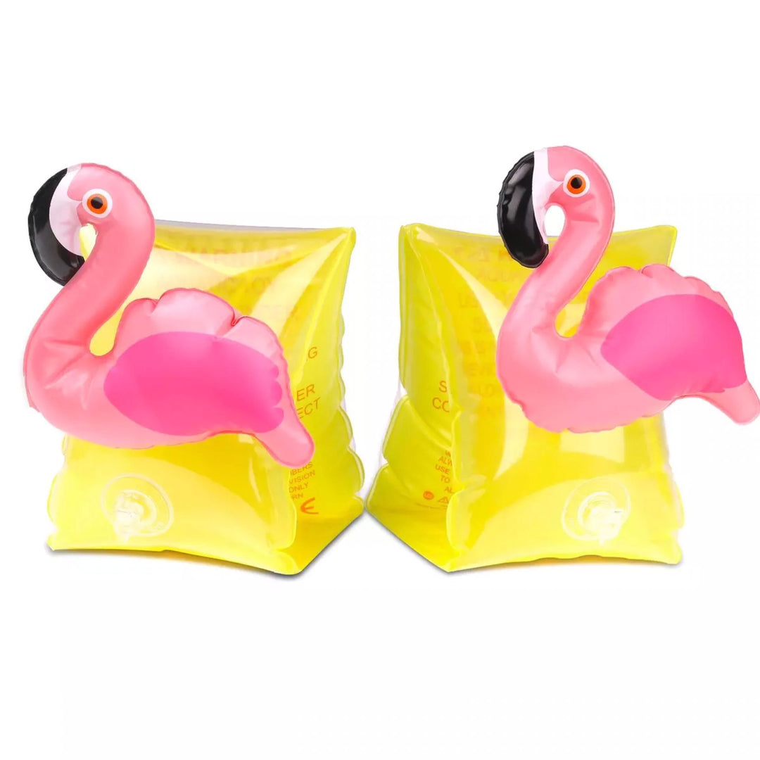 Unisex Swim Wings with Flamingo Design Bowlift